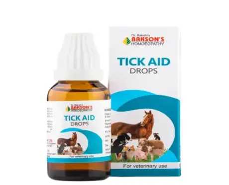 Bakson Veterinary Tick Aid Drops 30ml for Dogs Cats | PetMedicine.co