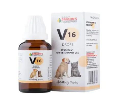 Bakson Veterinary V16 Vertigo Drops for Pets – PetMedicine.co