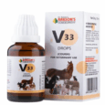 Bakson Veterinary V33 Cough Drops 30ml for farm animals – PetMedicine.co
