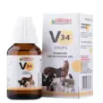 Bakson Veterinary V34 Tumour Drops 30ml for Dogs Cats Farm Animals PetMedicine.co