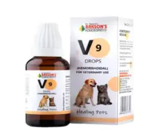 Buy Bakson Veterinary V9 Hemorrhoidal Drops 30ml Online at PetMedicine.co