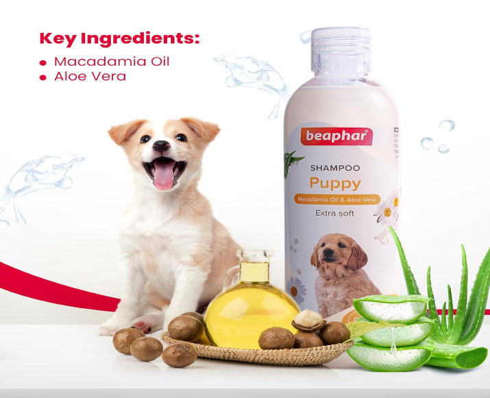 Beaphar Puppy Macadamia Oil Shampoo for All Breeds – PetMedicine.co