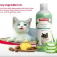 Buy Beaphar Cat Shampoo with Macadamia Oil Online - PetMedicine.co