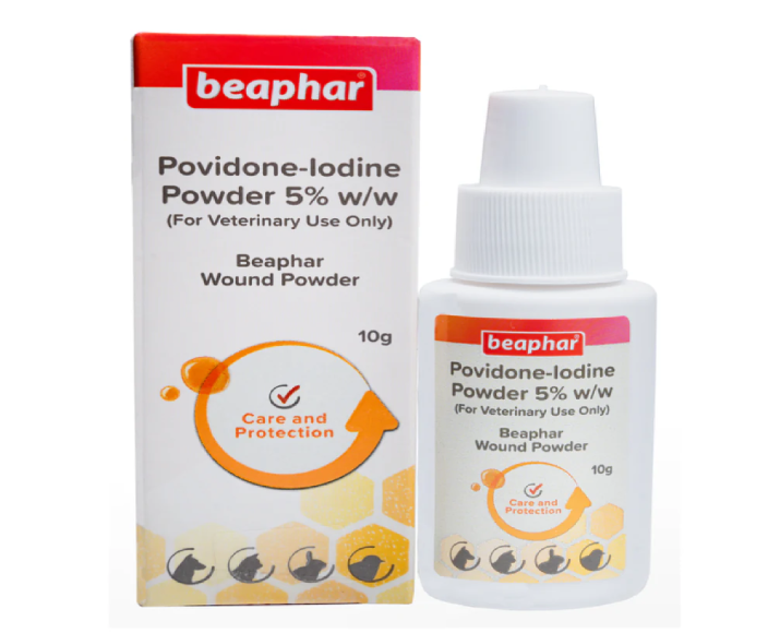 Beaphar Povidone Iodine Healing Powder for Pets – PetMedicine.co