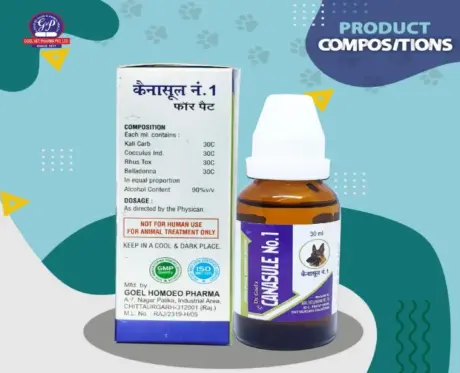 Buy CANASULE No.1 Homeopathic Growth Drops for Puppies and Kittens PetMedicine.co