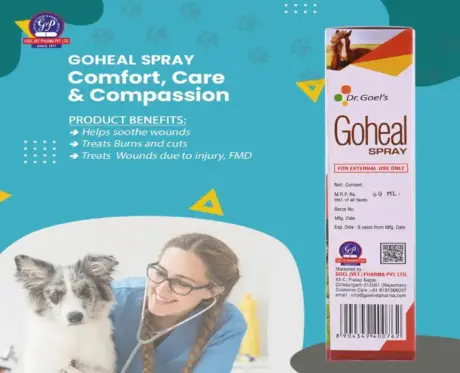 Dr Goel’s Goheal Spray for Pet Wound Healing – PetMedicine.co