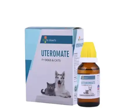 Dr Goel’s UTEROMATE Homeopathic Drops for Dogs and Cats 30ml PetMedicine.co