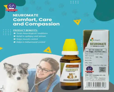 NEUROMATE Homeopathic Drops for Dogs & Cats 30ml – PetMedicine.co