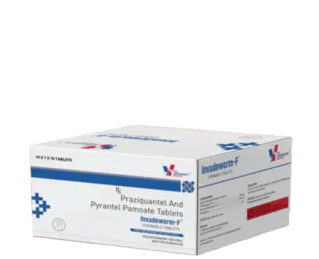 Drools Invadeworm F Dewormer Tablets for Cats 10 Tablets PetMedicine.co
