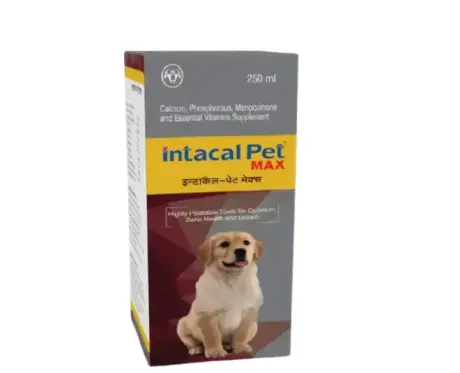 Intas Intacal Pet Max for Dogs and Cats 250ml - PetMedicine.co