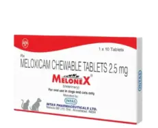 Intas Melonex 2.5 MG Tablet for Dogs and Cats Pain Relief | PetMedicine.co