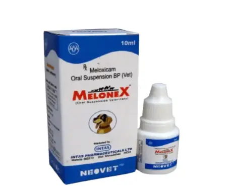 Intas Melonex Meloxicam Oral Suspension for Dogs & Cats – PetMedicine.co