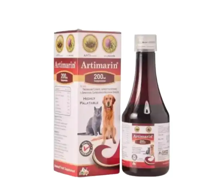 MPS Artimarin Suspension for Dogs and Cats 200ml Liver Supplement PetMedicine.co