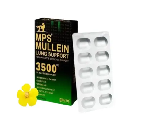 MPS Mullein Lung Support 3500 MG Tablets for Dogs & Cats – PetMedicine.co