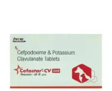 Mankind Cefastar CV 200 MG Tablets for Dogs and Cats - PetMedicine.co