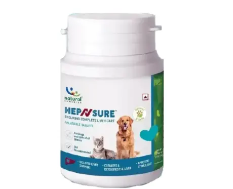 Natural Remedies HepNSure for Dogs & Cats – Liver Support Tablets | PetMedicine.co