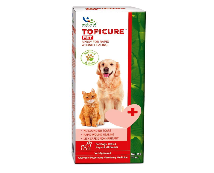 Buy Natural Remedies Topicure Spray 75ml for Pet Skin Care | PetMedicine.co
