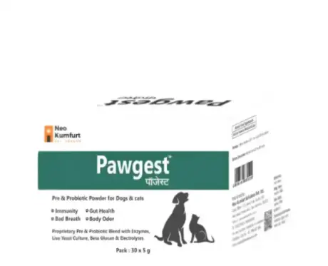 Neo Kumfurt Pawgest Powder for Dogs and Cats 30 Sachets PetMedicine.co