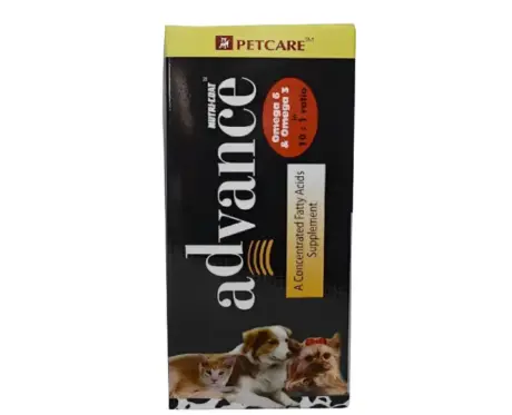 Petcare Nutricoat Advance Omega 3 + 6 Syrup for Dogs & Cats 400ml PetMedicine.co