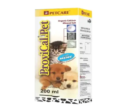 Petcare Provical calcium syrup for dogs and cats 200ml – PetMedicine.co