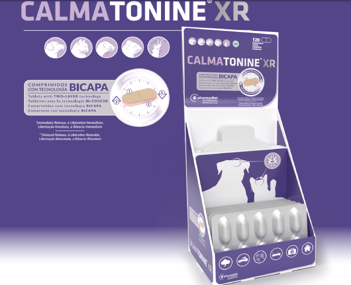 Calmatonine 20 Tablets Natural Pet Calming Supplement - PetMedicine.co