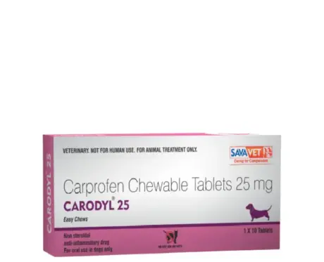 Savavet Carodyl 25 MG Carprofen tablets for dogs – PetMedicine.co