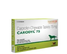 Savavet Carodyl 75 MG for Dogs Pain Relief Tablets – PetMedicine.co