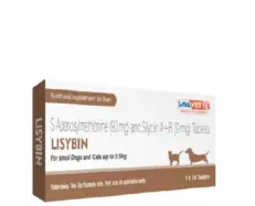 Savavet Lisybin Small Liver Support Tablets for Dogs and Cats – PetMedicine.co