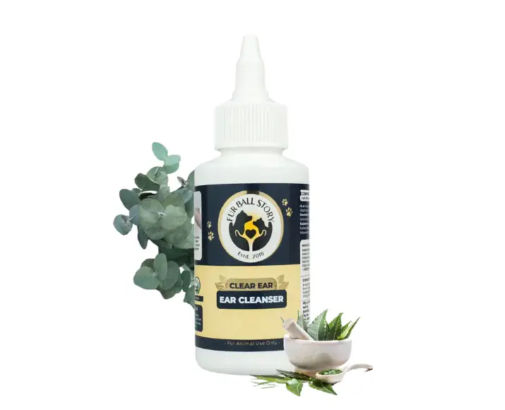 Fur Ball Story Clear Ear 50ml ear cleaner for pets PetMedicine.co
