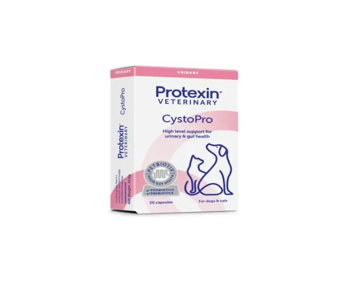 Protexin Cystopro capsules for dog and cat urinary wellness PetMedicine.co
