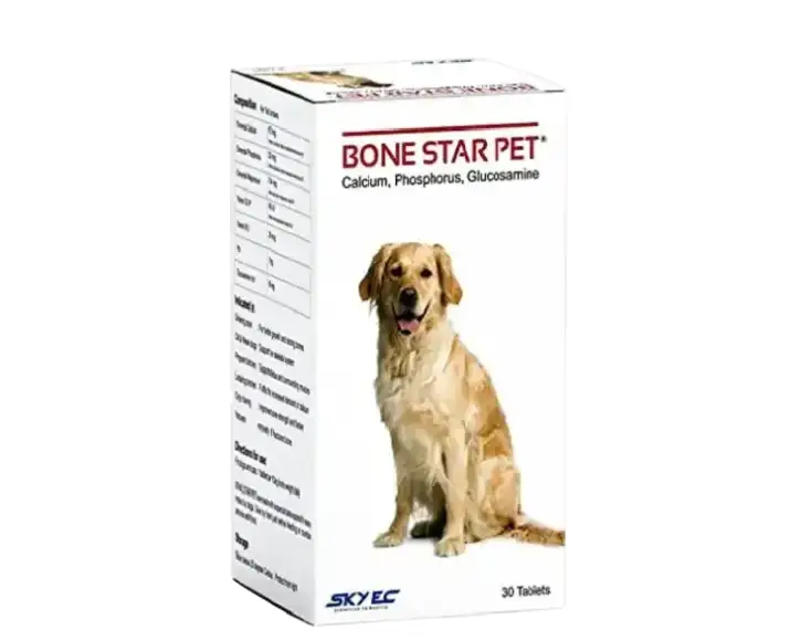 Skyec Bone Star Tablets for Dogs 30 Tablets Buy Online PetMedicine.co
