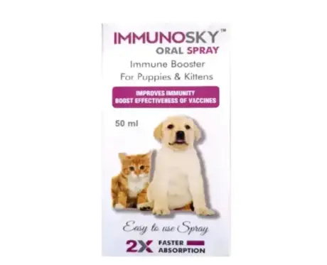 Skyec Immunosky Oral Spray for Dogs and Cats 50ml – PetMedicine.co