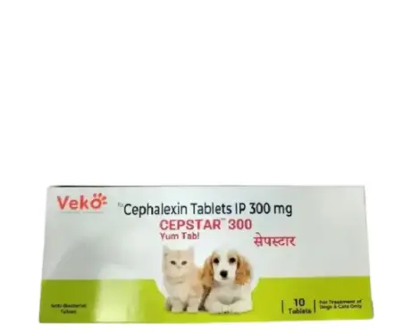 Veko Cepstar 300 MG Tablet for Dogs and Cats – PetMedicine.co