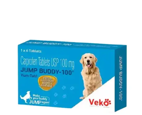 Veko Jump Buddy 100 MG Tablet for Dogs Pain Relief - PetMedicine.co