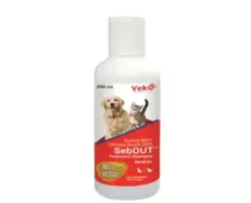 Veko Sebout Treatment Shampoo for Dogs and Cats 200ml - PetMedicine.co