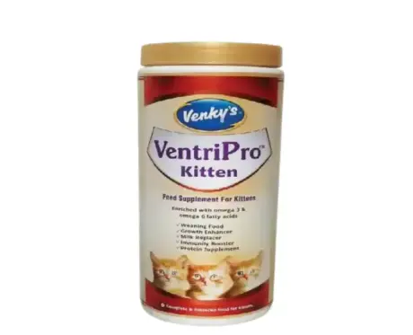 Venkys Ventripro Kitten Weaning Supplement 200gm for Healthy Growth - PetMedicine.co