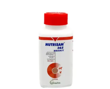 Vetoquinol Nutrisam 365 Calcium Supplement for Dogs and Cats – PetMedicine.co