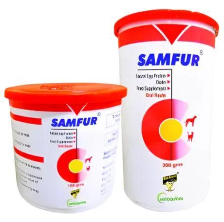 Vetoquinol Samfur Supplement for Shiny Coat and Healthy Skin – PetMedicine.co