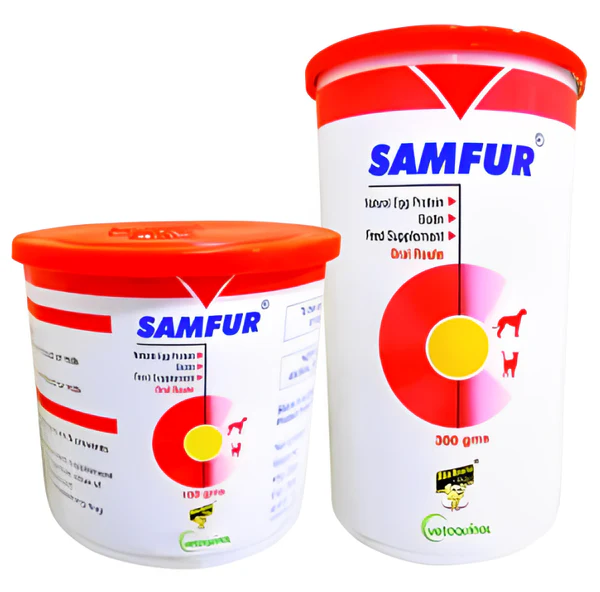 Vetoquinol Samfur Supplement for Shiny Coat and Healthy Skin – PetMedicine.co