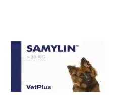 Vetplus Samylin liver supplement for dogs and cats 30 tablets PetMedicine.co