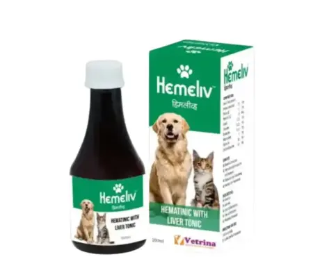 Vetrina Hemeliv Syrup for Dogs and Cats 200ml PetMedicine.co