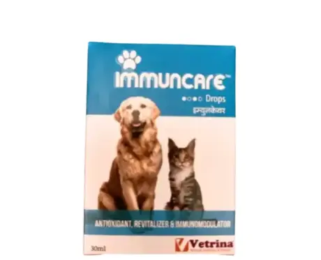 Vetrina Immuncare Drops for Dogs and Cats 30ml at PetMedicine.co