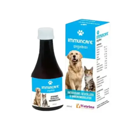 Vetrina Immuncare Syrup for Dogs and Cats 200ml – PetMedicine.co
