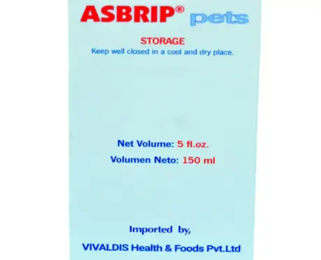 Buy Vivaldis Asbrip Respiratory Relief Syrup for Pets – PetMedicine.co