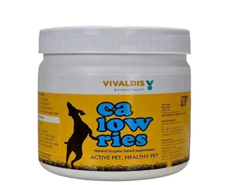 Vivaldis Calowries Powder for Dogs and Cats 150gm at PetMedicine.co