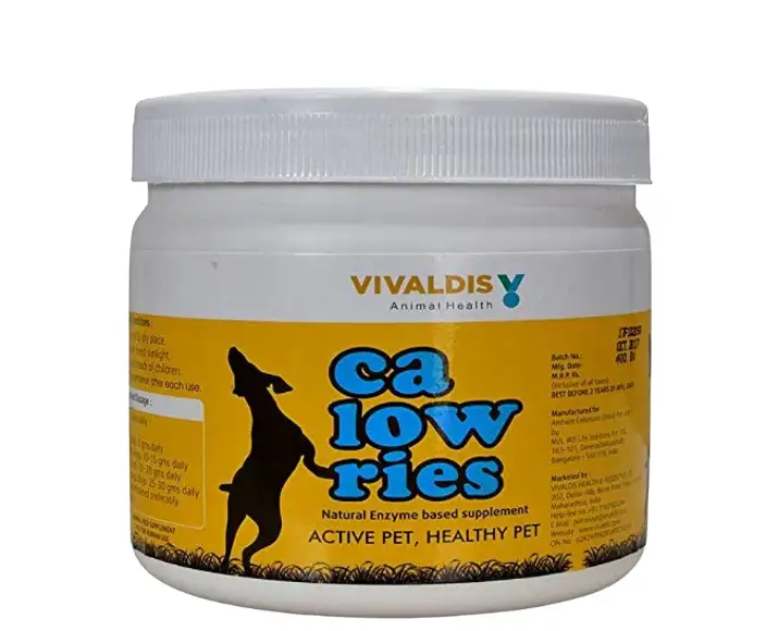 Vivaldis Calowries Powder for Dogs and Cats 150gm at PetMedicine.co