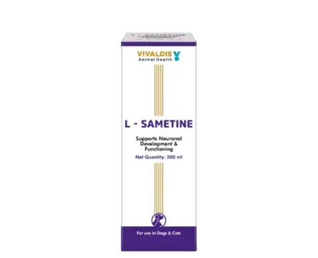 Vivaldis L Sametine Syrup for Dogs and Cats 200ml | PetMedicine.co