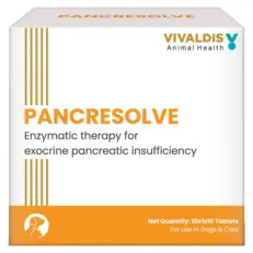 Buy Vivaldis Pancresolve Digestive Health Tablets – PetMedicine.co