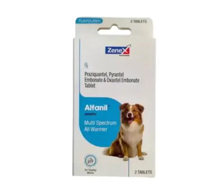 Zenex Alfanil Dewormer Tablet for Dogs – PetMedicine.co