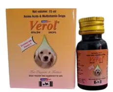 Zenex Verol Drops multivitamin for dogs and cats 15ml – PetMedicine.co